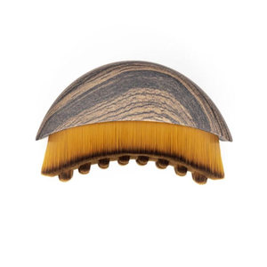 Nouveau Masseur Facial Doux à Brosse Sèche Moderne avec Logo Personnalisé, Brosse Ovale pour Drainage Lymphatique, Contour du Visage, Lifting et Éclat Naturel de la Peau - Product Image 4