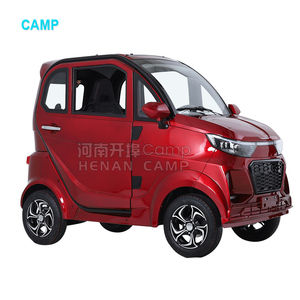 EU Small 4 Wheel Sedan Street Car 3 Seater Dark Interior Rear Camera for Sale - Product Image 3