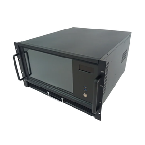 เซิร์ฟเวอร์ AI แบบกำหนดเอง เซิร์ฟเวอร์ IPTV เวิร์กสเตชันพร้อมหน้าจอสัมผัส LCD เซิร์ฟเวอร์จัดการกระบวนการภาพและเสียง แร็คเซิร์ฟเวอร์อุตสาหกรรม Rackmo - Product Image 2