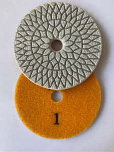 Tamponi per Lucidatura a Umido a 3 Fasi da 4'' 100mm, Disco Diamantato da 4 Pollici per Lucidatura a Secco di Granito, Quarzo e Marmo - Product Image 4