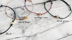 Inspire Jewelry Crown Friendship Bracelet Crown Charm String Bracelet Princess <strong>Queen</strong> Bridesmaids Daughter BFF <strong>Gift</strong> - Product Image 4