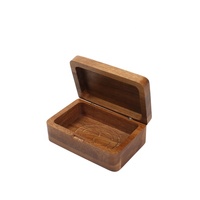 Boîte artisanale en bois de luxe ZYX pour savon et bijoux, boîte cadeau