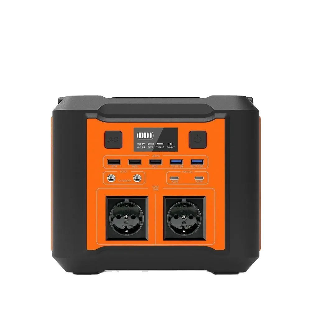 New Arrival Multifunction 300W 110V 220V Lithium Ion Portable Solar Energy Storage charging supply Power Stations Generator