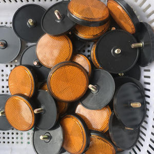 Réflecteur latéral multicolore en plastique de 60 mm pour moto, vélo électrique, accessoires de sécurité et d'avertissement réfléchissants - Product Image 3