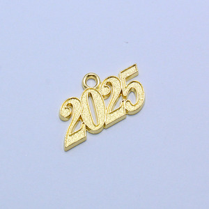 2026 2025 Año Nuevo colgante graduación borla encanto venta al por mayor año encantos para borla Diy fabricación de joyas - Product Image 6