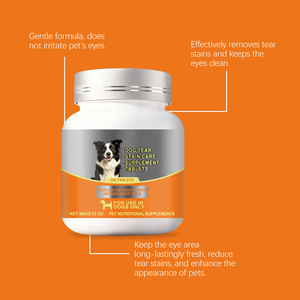 Limpiador de Manchas de Lágrimas para Mascotas con Logotipo Personalizado, Alivio para <span class=keywords><strong>Ojos</strong></span> Secos, Tratamiento para Infecciones Oculares, Gotas Oculares Suplementarias para Perros y Gatos - Product Image 2