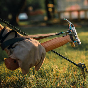 Marteau à clous de tente Hike Mount en acier inoxydable avec manche en bois, outil multifonctionnel pour le camping en plein air - Product Image 2