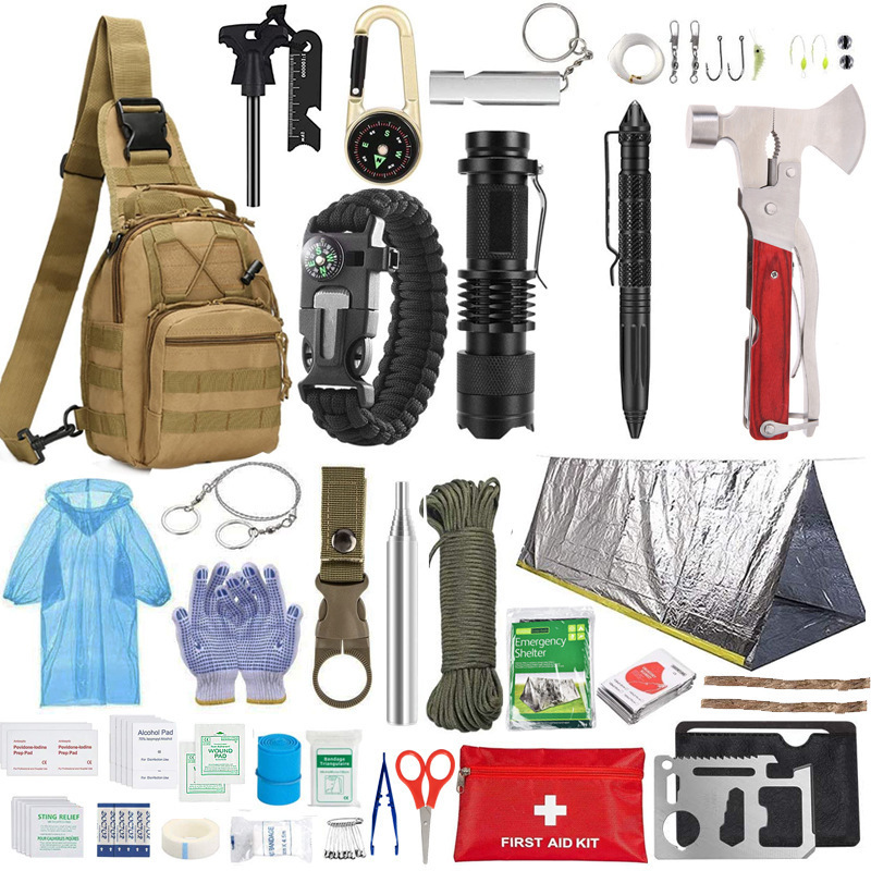 Set di borse color kaki