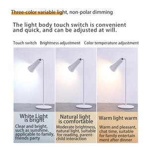 Lampe murale magnétique multifonctionnelle, lampe de chevet rechargeable à clip, lampe de nuit pour étudiants, lampe de lecture spéciale pour dortoir, lampe de bureau pour la protection des yeux - Product Image 5