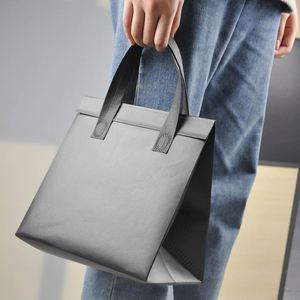 Portable Insulation Outdoor Picnic Lunch Shopping Take-Out Bag Non-Woven Aluminum Foil Insulation Bag Food Cold Storage Bag - Product Image 5