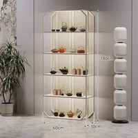 Étagère de présentation pour supermarché, présentoir de magasin de vêtements, présentoir de magasin personnalisé avec éclairage LED, fournitures pour centre commercial, présentoir de supermarché