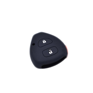 Funda de silicona para llave de coche Toyota Corolla Camry Crown RAV4 Vios Reiz, protector de llavero, accesorio - Product Image 5
