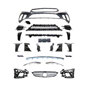 Grille sportive HOT complète, pare-chocs avant/arrière, kits de carrosserie en plastique ABS pour <span class=keywords><strong>Mercedes</strong></span> <span class=keywords><strong>Benz</strong></span> Classe C W205 2019-2021 2058802305 - Product Image 1