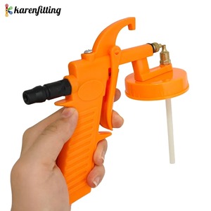 Pistola de Pintura Neumática Profesional HVLP para Repintado de Automóviles, Kit de Pistola de Aire con Boquillas Reemplazables - Product Image 5