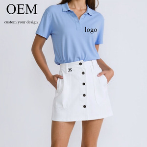 เสื้อโปโลแขนสั้นผู้ชาย ผ้าฝ้าย 100% สไตล์กอล์ฟลำลอง คุณภาพสูง ลายโลโก้แบบกำหนดเองสำหรับฤดูร้อน - Product Image 1