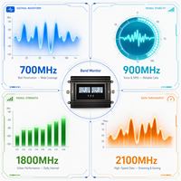 Kit complet de répéteur cellulaire B28 B20 B8 B3 B1 2G 3G 4G 5G, amplificateur pour tous les opérateurs, réseau GSM 700/900/1800/2100Mhz pour la maison