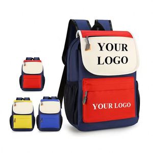 Yy98 Custom Logo Children Bags Teenagers <b>Backpacks</b> Primary School Bag Factory Waterproof for Boyy Girls <b>Kids</b> Oxford - Product Image 1