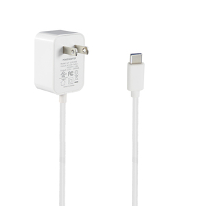 Trắng 5V 3A phổ tường cắm <span class=keywords><strong>Adapter</strong></span> Loại C sạc nhanh AC Power Charger với DC đầu ra cho Mỹ - Product Image 2