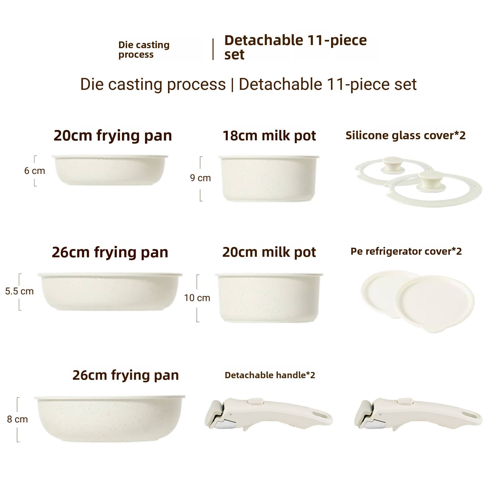 Juego de utensilios de cocina de 11 piezas