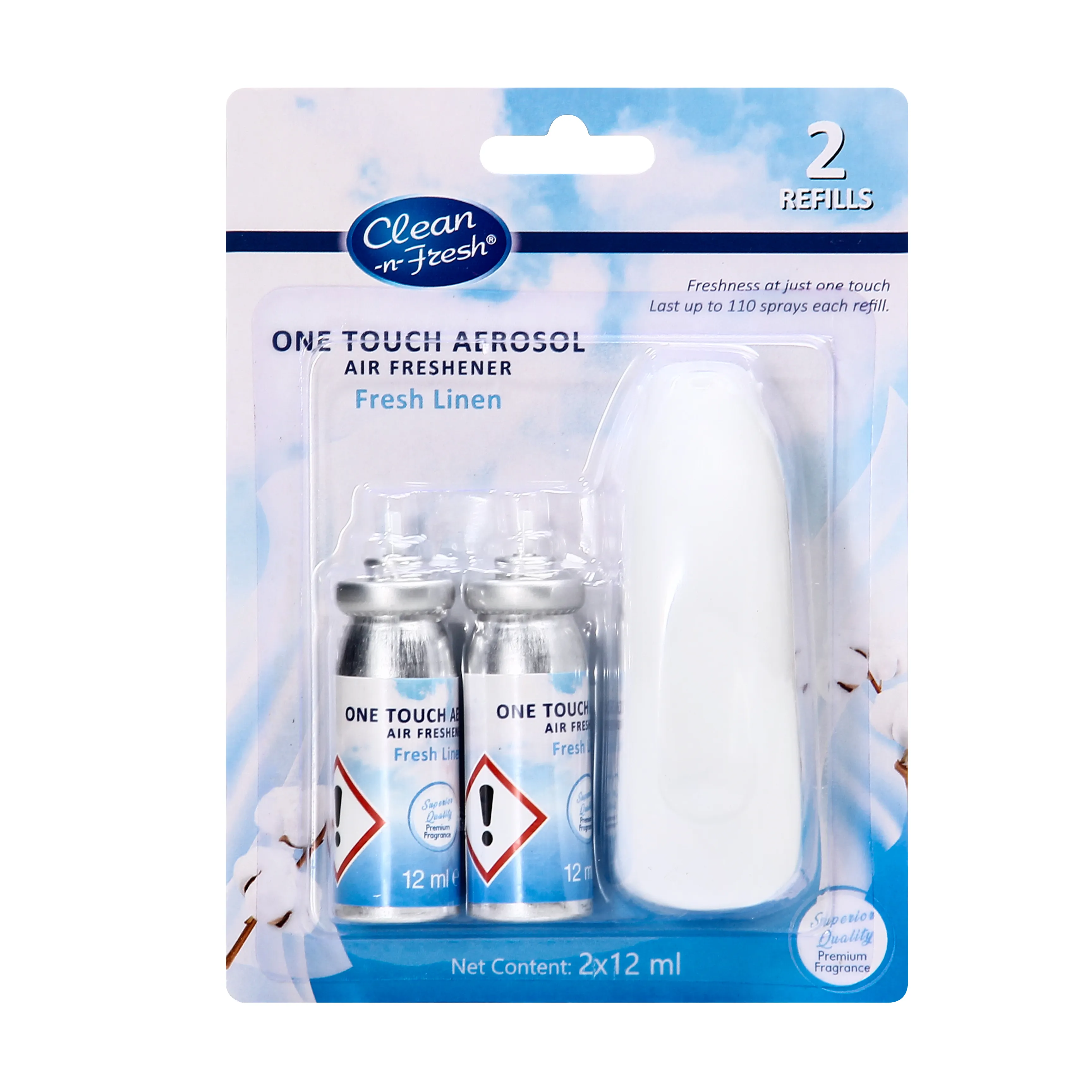 Neuer wandhängender Aromatherapie-Lufterfrischer One Touch Aerosol-Lufterfrischer Spray