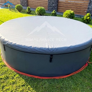 Piscina Inflable de Agua Fría y Caliente - PVC de Alta Densidad con Tecnología Drop-Stitch, Diseño Plegable, Para Todas las Estaciones, Ideal para Patio o Jardín - Product Image 6