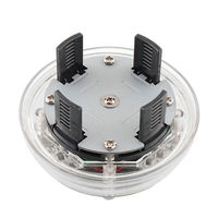 12 LED RVB voiture Auto énergie solaire Flash roue pneu lumière lampe décoration