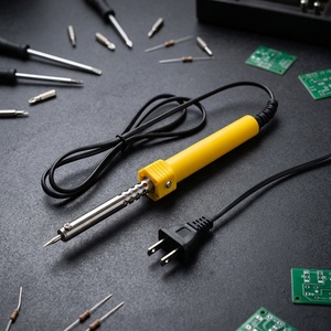 <span class=keywords><strong>Fer</strong></span> à <span class=keywords><strong>souder</strong></span> électrique à noyau céramique à chauffe rapide 30W 40W 60W Multi-Puissance (-20 à 480 Celsius) pour circuits électroniques PCB - Product Image 1