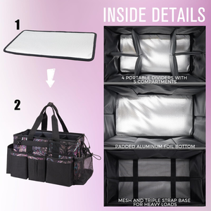 Bolsa de Almacenamiento Grande con Múltiples Bolsillos para Herramientas de Limpieza del Hogar, Organizador de Productos de Limpieza - Product Image 4