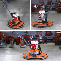 Truelle à béton à essence 150 tr/min ZUJI ZJ90 5,5 CV, polisseuse latérale, profondeur de travail 10 cm, boîte de vitesses robuste