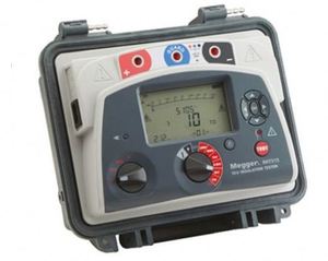 Testeur de résistance d'isolement modèle MIT515 avec double écran LCD jusqu'à 5000V pour la tension - Product Image 2