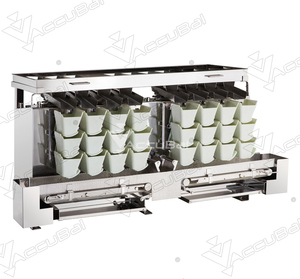 Machine de pesage d'aliments et de viande à vis, avec 8 niveaux linéaire, pour aliments secs, radis, poissons épicés, machine d'emballage à vis - Product Image 1