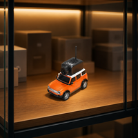 Voiture télécommandée 1/64 style Bronco avec caméra HD 720P 2.4G, longue portée, fonction Follow Me, prête à l'emploi, jouet électrique pour enfants 8+, cadeau