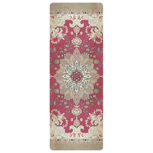 Tapis de <span class=keywords><strong>yoga</strong></span> ultra-fin en caoutchouc naturel antidérapant imprimé de 1,5 mm pour la gym, le Pilates et les activités sportives intérieures/extérieures – Vente en gros - Product Image 2