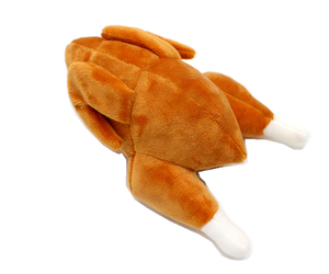 Cartone animato di plastica cane tacchino giocattolo da masticare con <span class=keywords><strong>Squeaker</strong></span> - Product Image 4