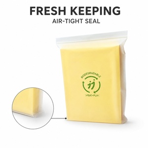 Biodegradable Hotel Amenity Resealable Zipper Pouch Toiletry Toothbrush Slipper Sewing Kit <b>Compostable</b> Hospitality Packaging - Product Image 4