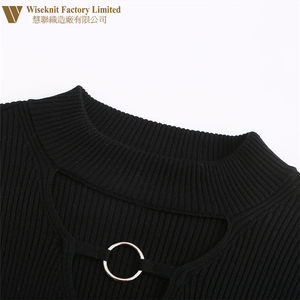 Cardigan Oversize in Maglia Sottile Stile Y2k con Zip, Collo Basso, Morbido, in Nylon, Casual Autunnale, Natalizio, Camicetta da Donna - Product Image 6