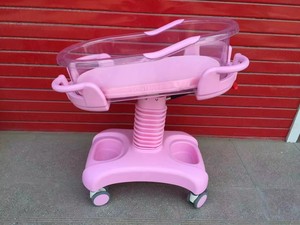 ABS Säuglings- und Neugeborenen-Babywagen Kinder-Mobilwagen Kinderwagen PRAM Transferwagen mit Rädern für Krankenhäuser - Product Image 6