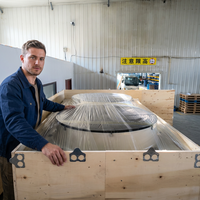 Système CVC écoénergétique pour salle blanche avec unités AHU et MAU centralisées pour zone de production biotechnologique