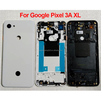 Coque arrière en verre pour téléphone Ori Pixel 3 avec remplacement de l'objectif de l'appareil photo, boîtier arrière, Pixel 3A XL 3XL, coque arrière de batterie pour Google