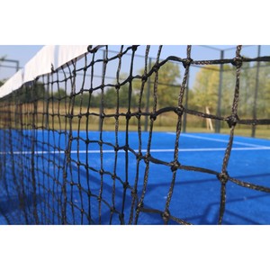Poteaux moyens carrés de tennis de padel en alliage d'aluminium professionnel avec filet moyen pour équipement de <span class=keywords><strong>court</strong></span> de tennis - Product Image 2