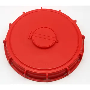 IBC lid tank cap HDPE Vented Plug Lid Factory Manufacturer 163mm with 2 Inches Buttress Thread Screw Cap