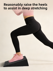 Slant Board antideslizante Squat Wedge Blocks mejora el rendimiento <span class=keywords><strong>de</strong></span> fuerza Camilla <span class=keywords><strong>de</strong></span> pantorrilla para terapia física Camilla <span class=keywords><strong>de</strong></span> pies - Product Image 6