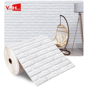 วอลเปเปอร์ติดผนังลายอิฐ 3 มิติ แบบมีกาวในตัว กันน้ำ สำหรับห้องครัว - Product Image 6