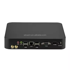 PC Mini kuat, dengan Intel Core I3 6100 CPU <span class=keywords><strong>8</strong></span> port USB 4GB DDR4 memori Video 2 display SSD Hard Drive Linux OS WiFi - Product Image 6