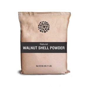 Natural <b>Walnut</b> <b>Shell</b> Powder Coarse Size Skin Color Cosmetic Granules-Blasting Media - Product Image 3