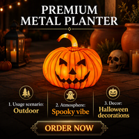 Ensemble de lanternes chinoises d'Halloween en forme de citrouille et de fantôme pour la décoration de parcs à thème, de jardins et de maisons hantées
