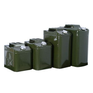 <span class=keywords><strong>Bidon</strong></span> métallique rectangulaire épaissi vert de 10L, <span class=keywords><strong>20L</strong></span>, 30L pour essence et huile, vide, pour voiture, fourni par les fabricants - Product Image 1