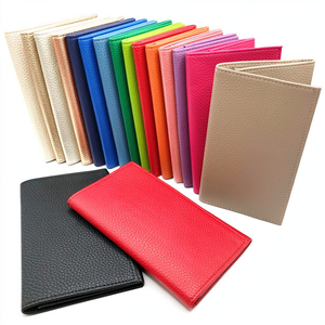 Portadocumentos para Auto Charmoni, para Licencia de Conducir y Tarjeta de <span class=keywords><strong>Registro</strong></span> del Vehículo, de Cuero Vacuno Granulado para Hombre/Mujer - Product Image 2