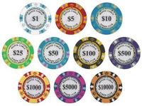 NOUVEAU Marqueur magnétique 14g ABS Golf Poker Chip pour impression personnalisée
