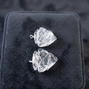 Colgantes de Ágata Natural Hechos a Mano con Alambre, Diseño de Flecha del Amor, Gema Artística Coleccionable, Decoración Feng Shui Chakra - Product Image 6